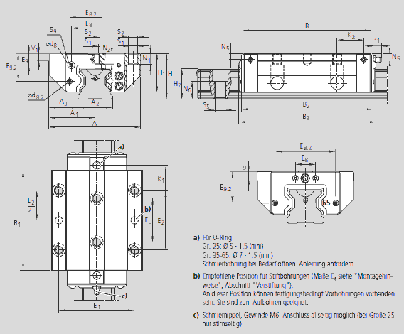 R1853力士樂(lè)滑塊圖紙