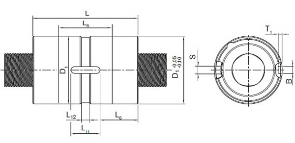 力士樂(lè)行星絲杠ZEM-E-S圖紙